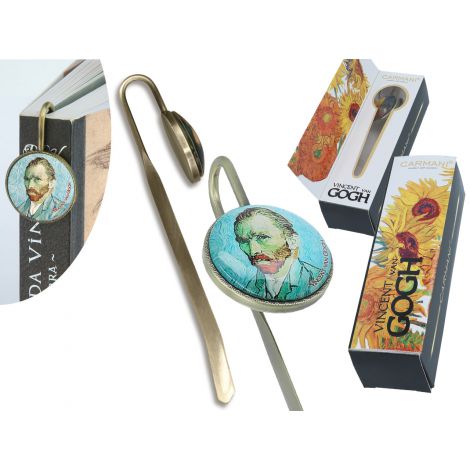 Zakładka do książki z oczkiem Carmani V. Van Gogh, Autoportret